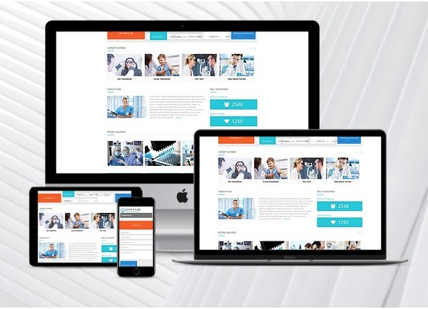 Doktor / Klinik Web Sitesi Paketi Medol v3.0